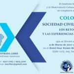 Debaten sobre la participación de la sociedad civil en los procesos políticos